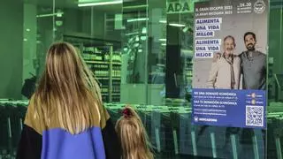Las donaciones en efectivo para el Banco de Alimentos no funcionan en Alicante: cae un 25% la recaudación de la gran recogida