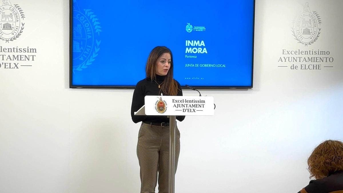 Inma Mora, portavoz municipal