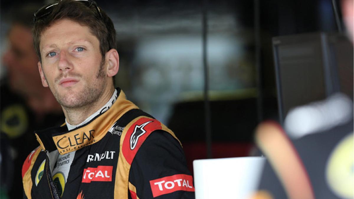 Romain Grosjean seguirá un año más pilotando un Lotus