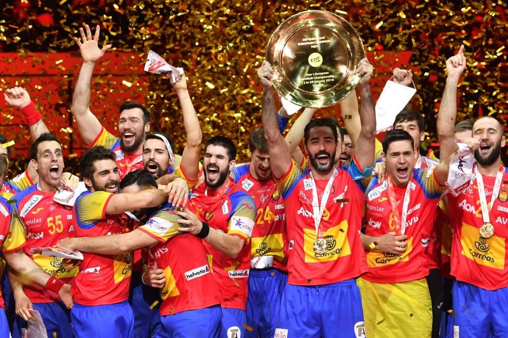 España, campeona de Europa de balonmano