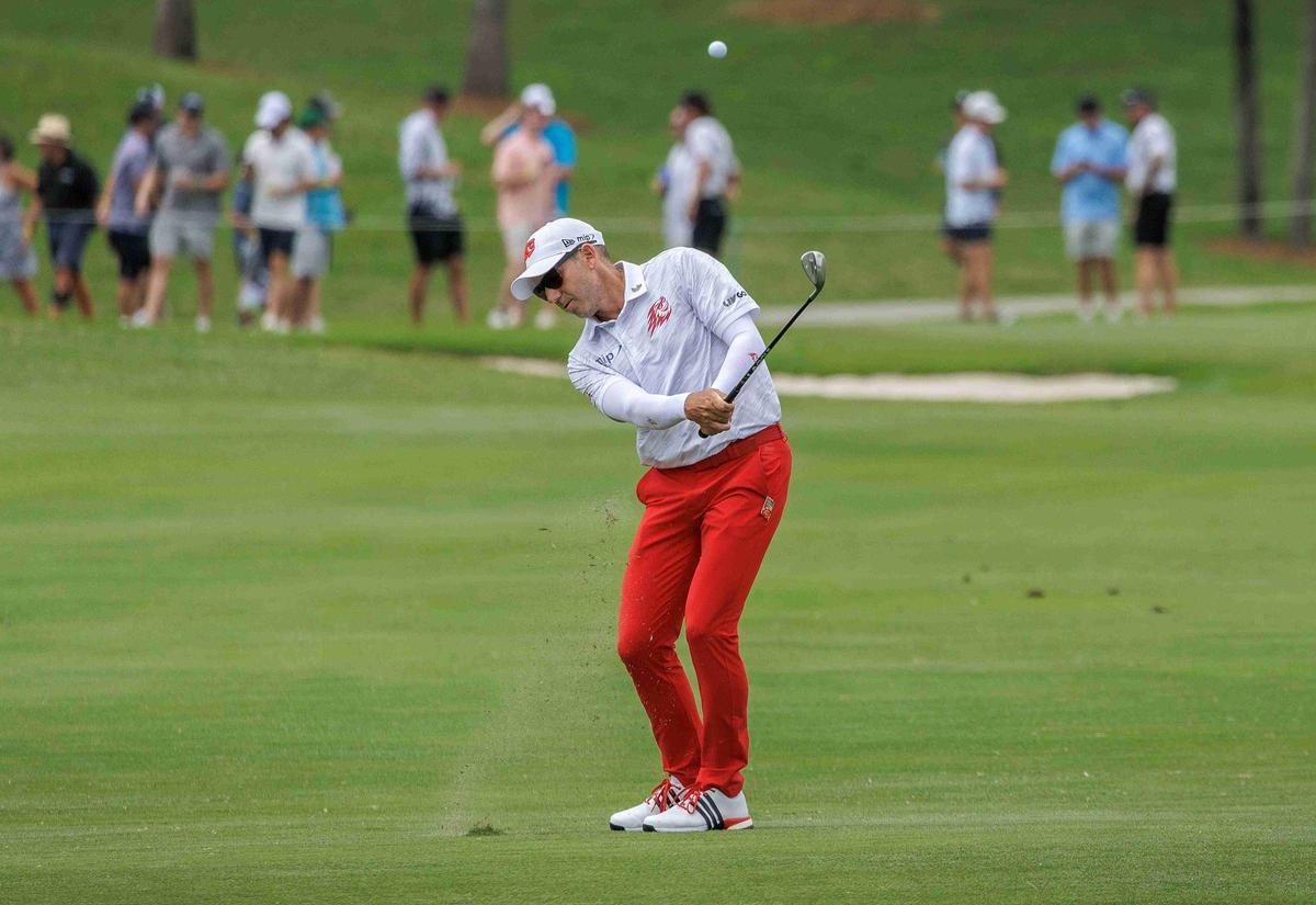 Sergio García fue el mejor español en la primera jornada con vuelta de -2