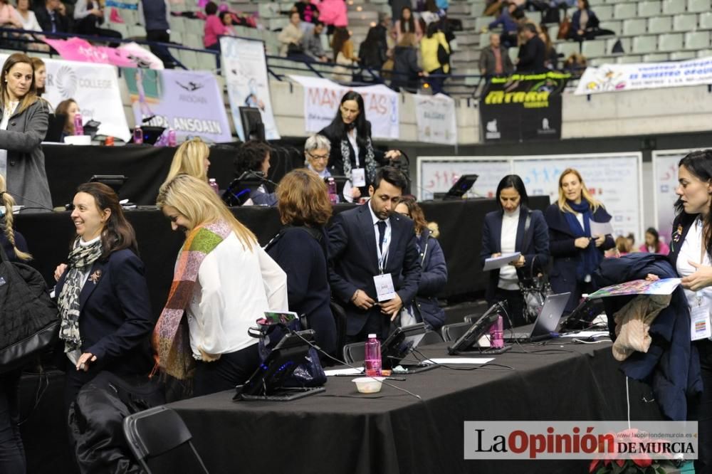 Campeonato de Gimnasia Rítmica: entrega de trofeos