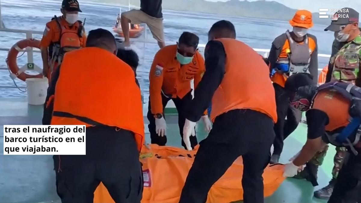 Trobat el cos de l’espanyol que va naufragar  a Indonèsia