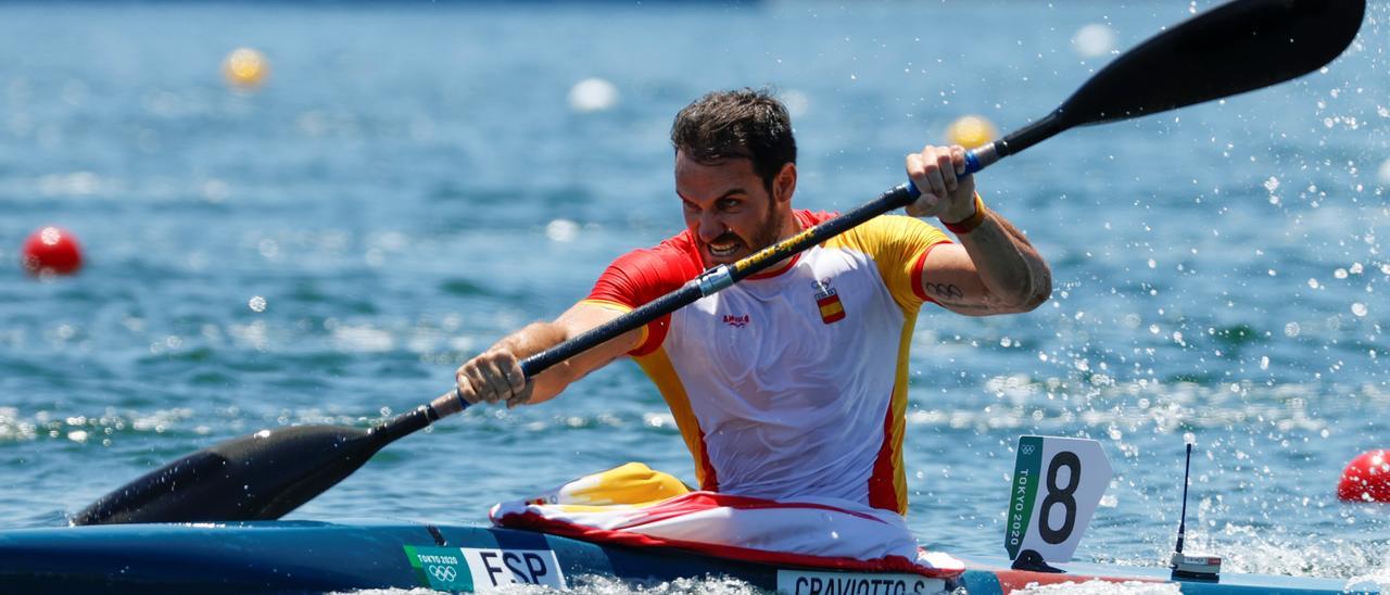 Craviotto estará en las semifinales de K4 500 con el resto del cuarteto español.