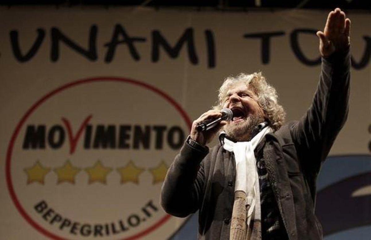 Beppe Grillo.