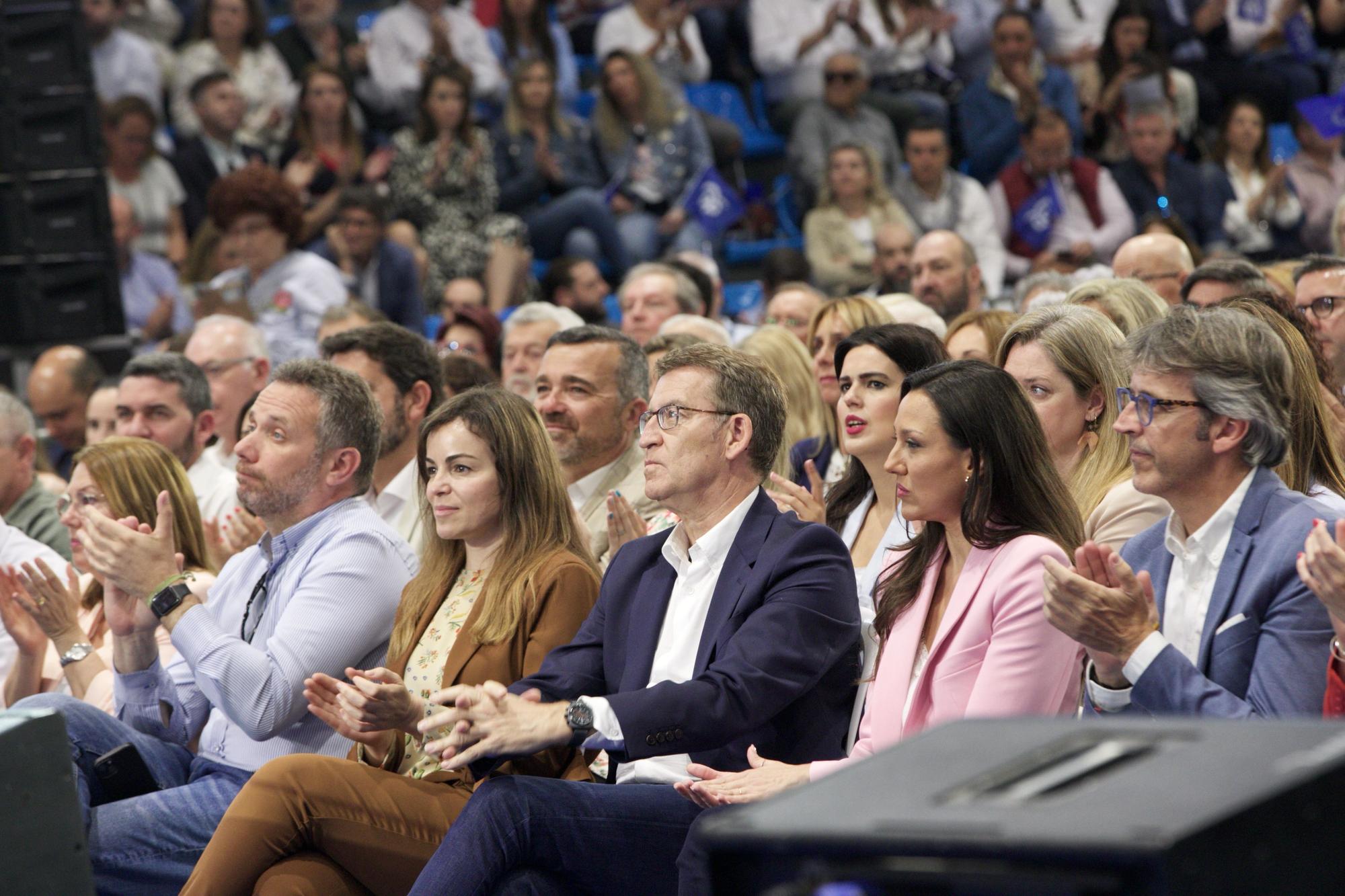 Acto del PP en Murcia con Feijóo