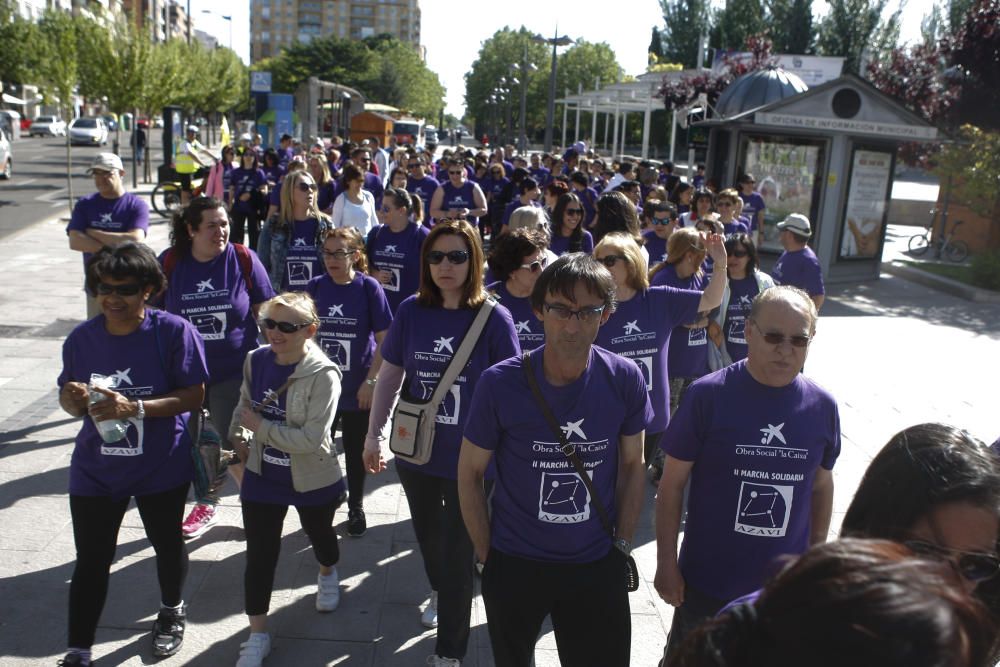 Marcha solidaria de Azavi