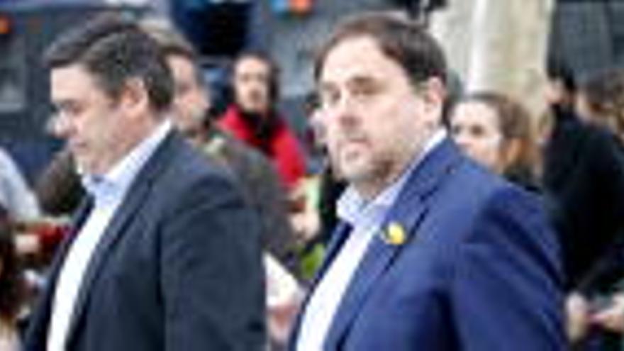 Junqueras al·lega que no va seguir actuant després del 155 però evita dir si l&#039;acata