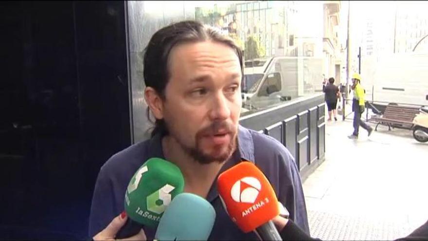 Pablo Iglesias lanza un mensaje al PSOE: &quot;Ellos solos no pueden&quot;