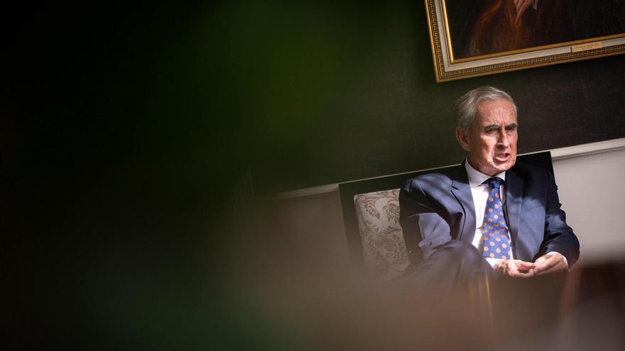 Ramón Jáuregui, presidente de la Fundación Euroamérica y exvicepresidente del Ejecutivo vasco: &quot;Ninguna decisión del Gobierno se debió a la presión de tramas corruptas&quot;