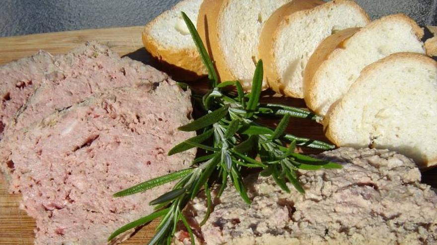 Paté de pollo con trufa