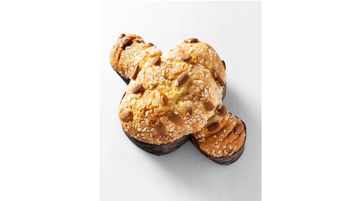 'Colomba' de frutas de Hofmann, escogida la mejor de Barcelona en 2025.