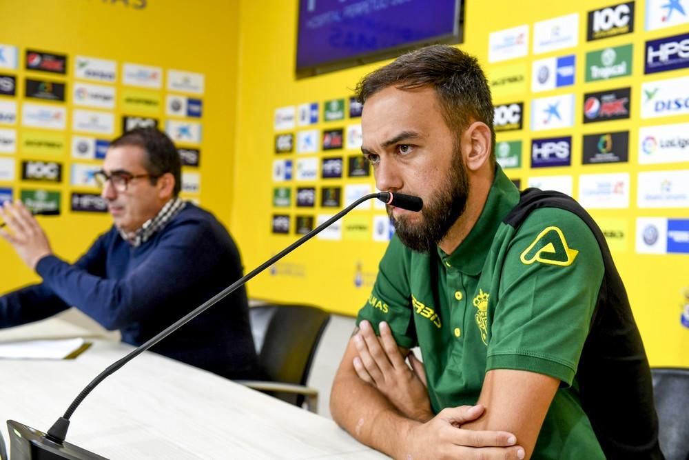 Rueda de prensa de Deivid, de la UD Las Palmas