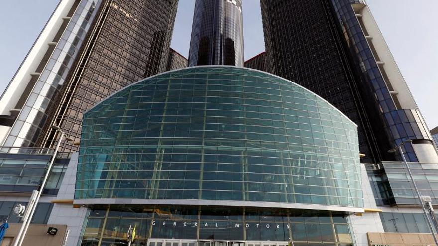 Las oficinas centrales de General Motors en Detroit, Michigan.