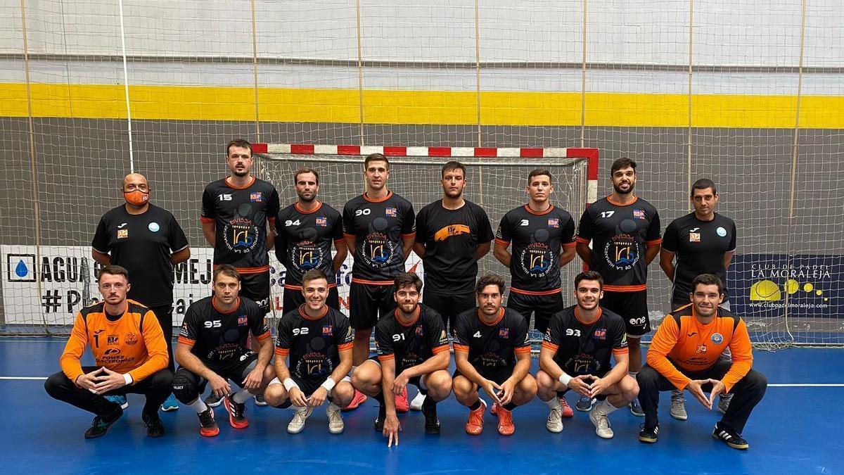 La plantilla de la UD Ibiza-HC Eivissa para la temporada 2021-22.