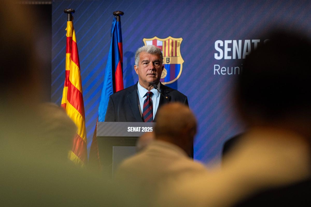 Laporta preveu un altre fitxatge que "ens il·lusiona molt" Laporta preveu un altre fitxatge que "ens il·lusiona molt"