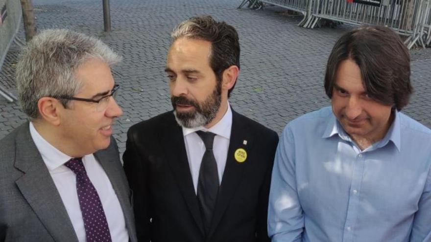 Francesc Homs, Antoni Molons y Francesc de Dalmases.