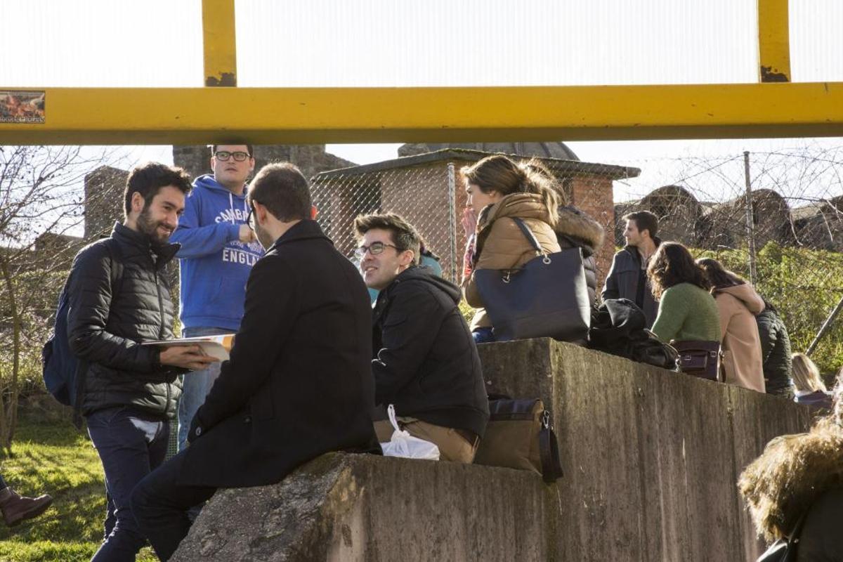 Examen del MIR en Oviedo.