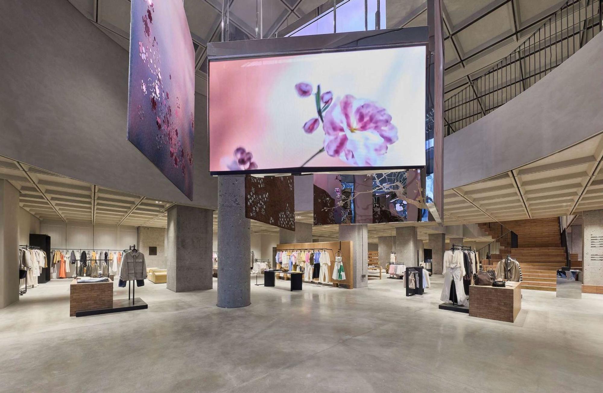 Zara estrena en China la tienda de ropa del futuro