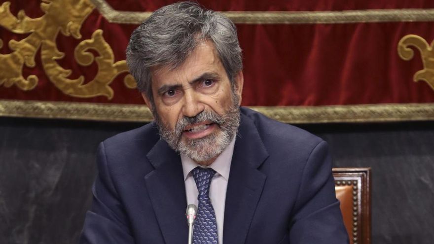 El presidente del Tribunal Supremo (TS), Carlos Lesmes.