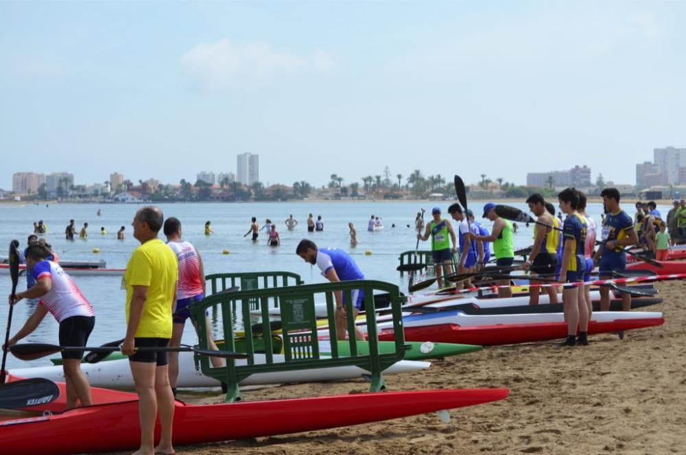 Liga Autonómica de Piragüismo en Playa Paraíso