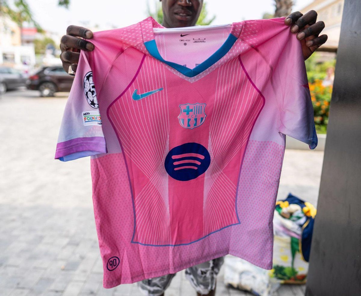 El rosa ‘fantasma’ del Barça El rosa ‘fantasma’ del Barça