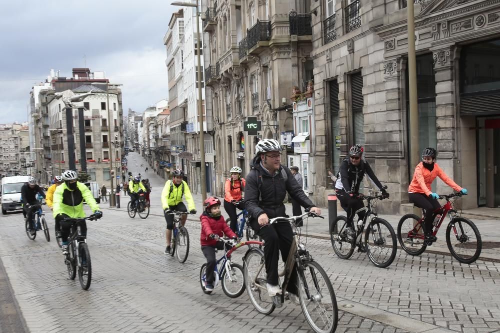 Pedaladas para enfrentarse al frío