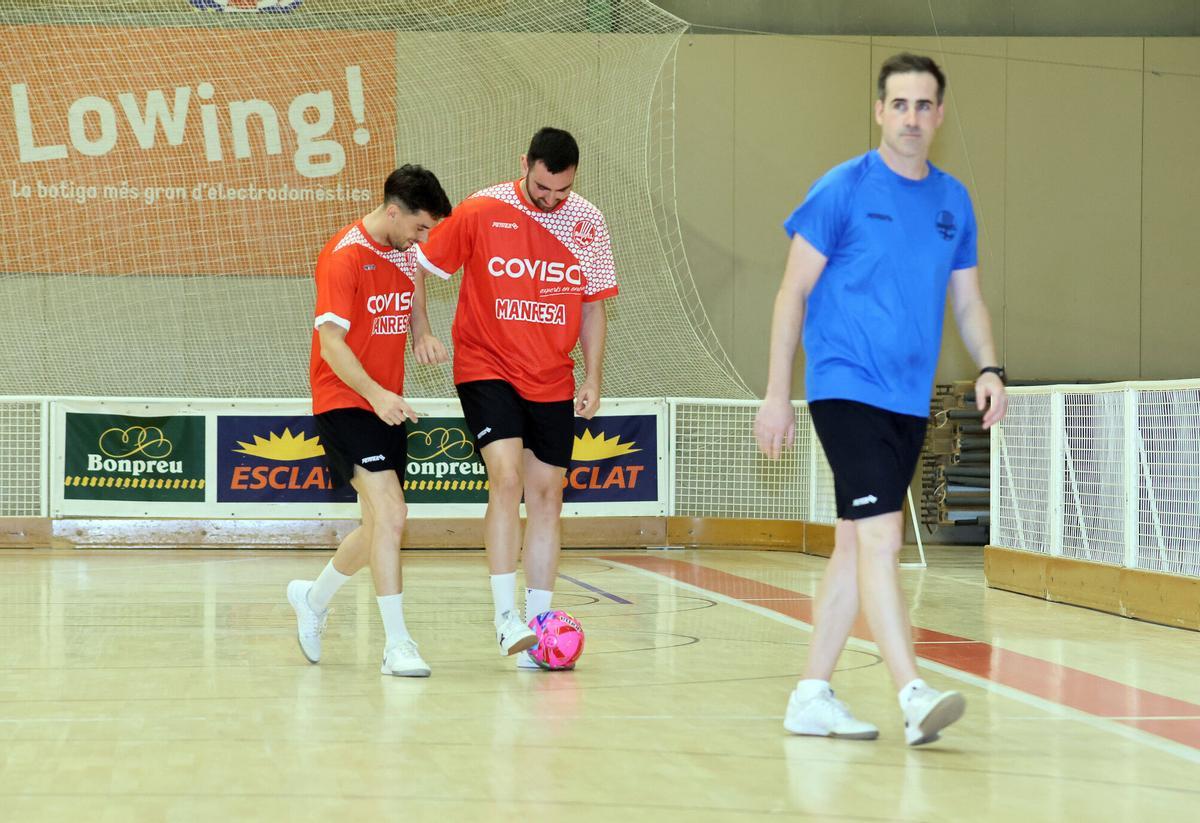 Totes les fotos del primer entrenament de la temporada 2026/27 del Covisa Manresa