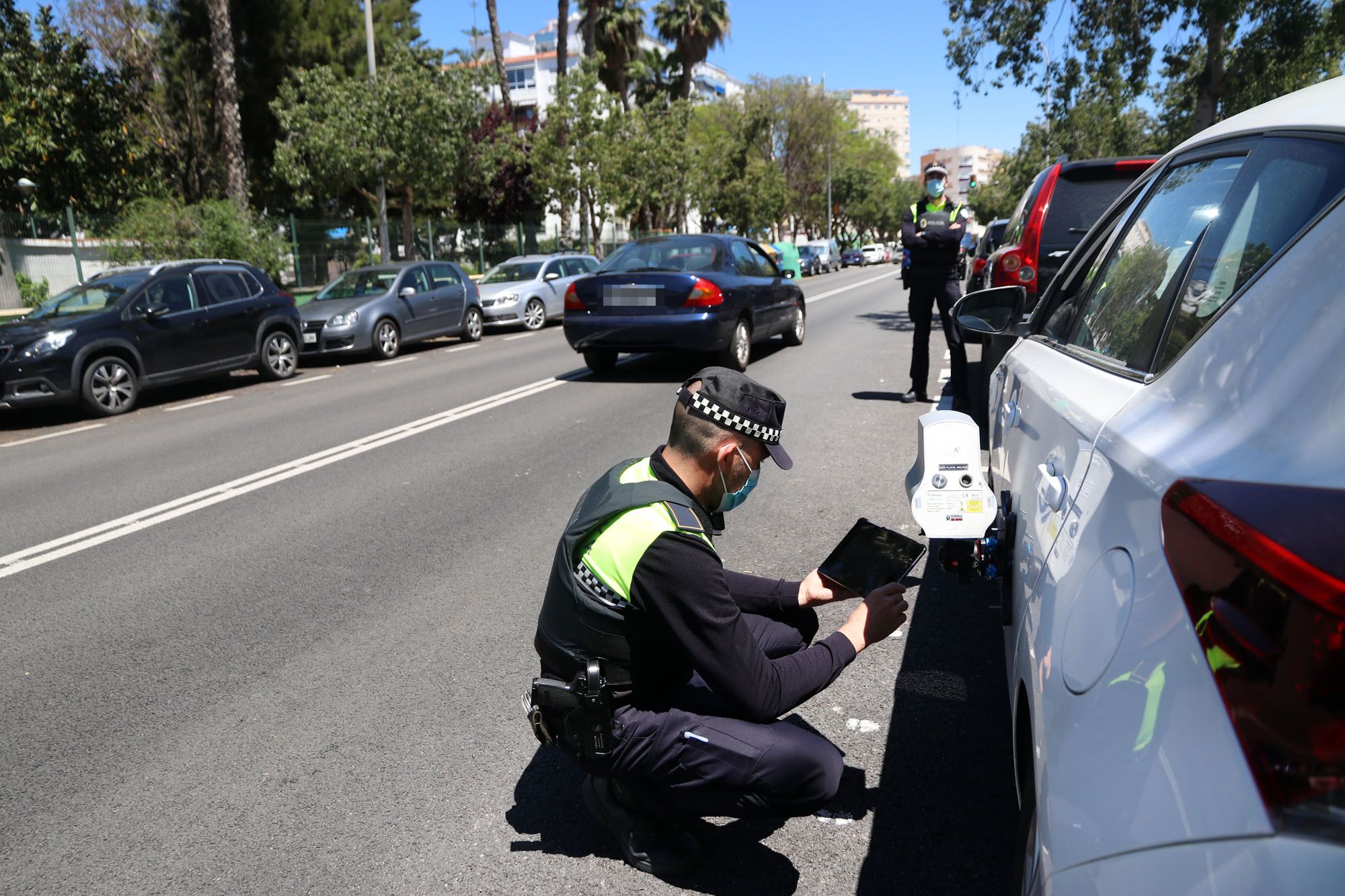 Imagen de las calles de Málaga tras entrar en vigor los nuevos límites de velocidad de 30km/h