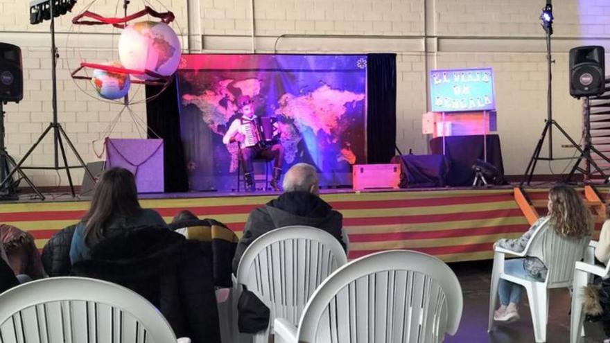 Bengala deja momentos mágicos en Rueda de Jalón