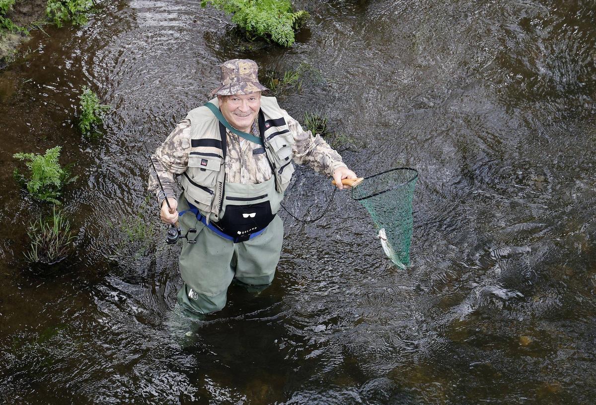 La pesca fluvial en Galicia arranca con 48.500 licencias en vigor