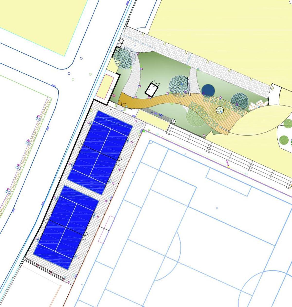 Proyecto de la remodelación de las infraestructuras deportivas de Almàssera.