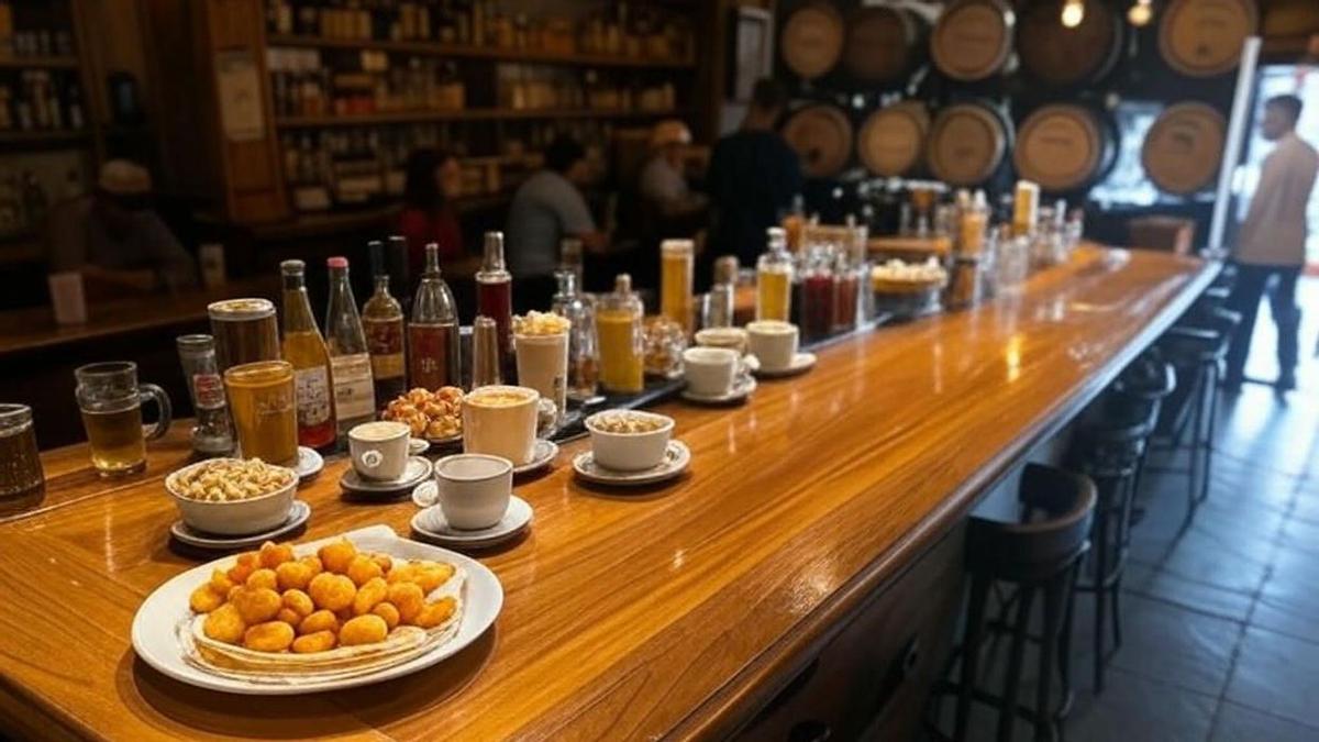 Los bares, punto de encuentro para miles de castellonenses durante las fiestas de la Magdalena.