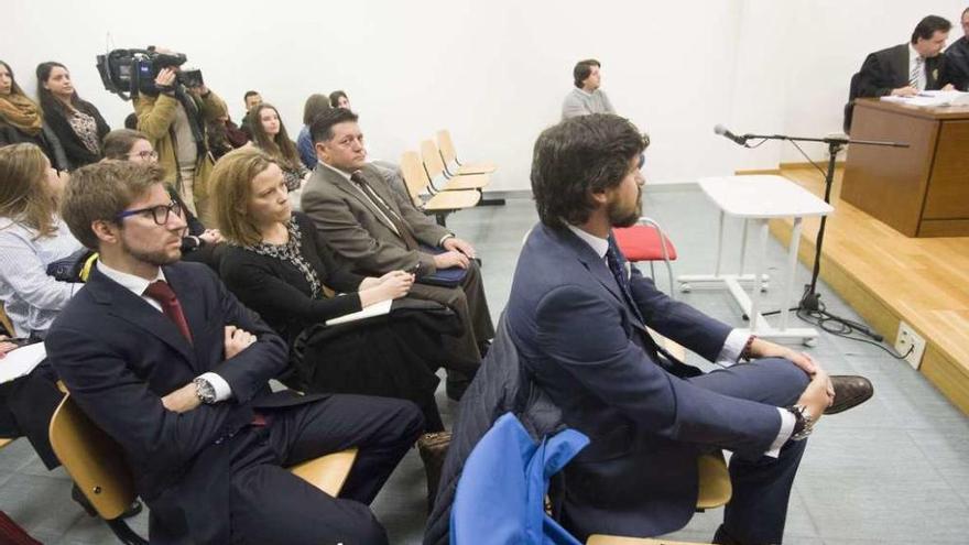 Celebración de la vista en el Juzgado de lo Mercantil número 2 sobre Rojadirecta, en noviembre.