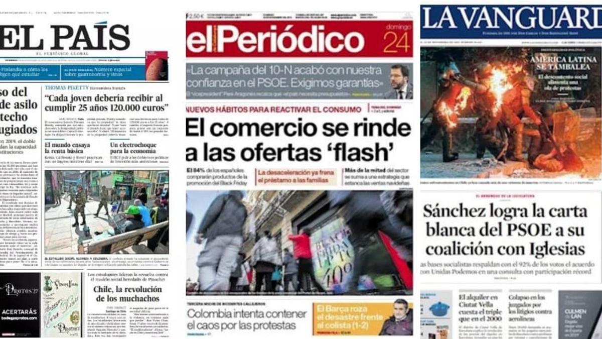 Portada domingo 24 de noviembre