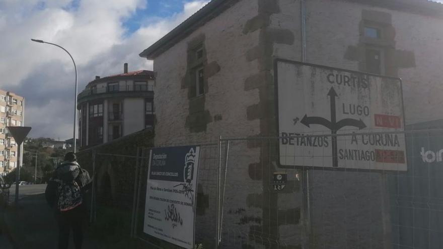 Exterior del rehabilitado Convento de As Donas, en Betanzos. | // L.O.