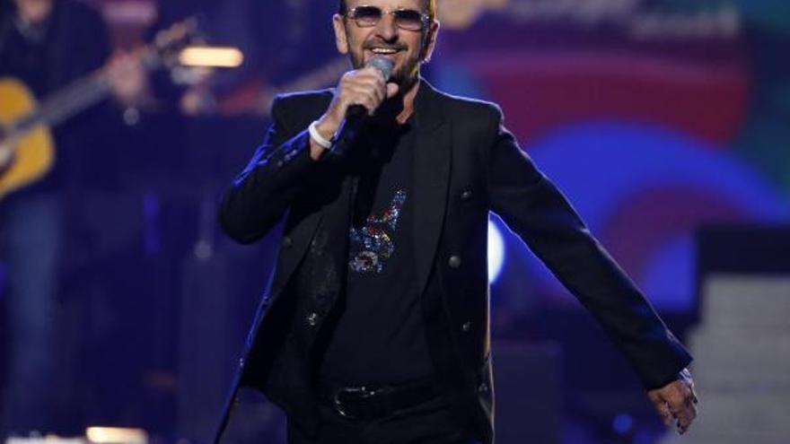 Ringo Starr en concierto.