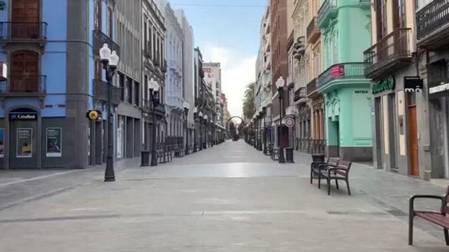 La calle Triana, en una imagen de archivo