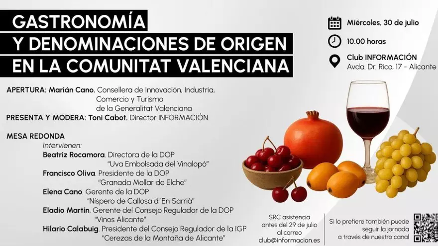 Gastronomía y denominaciones de origen en la Comunidad Valenciana