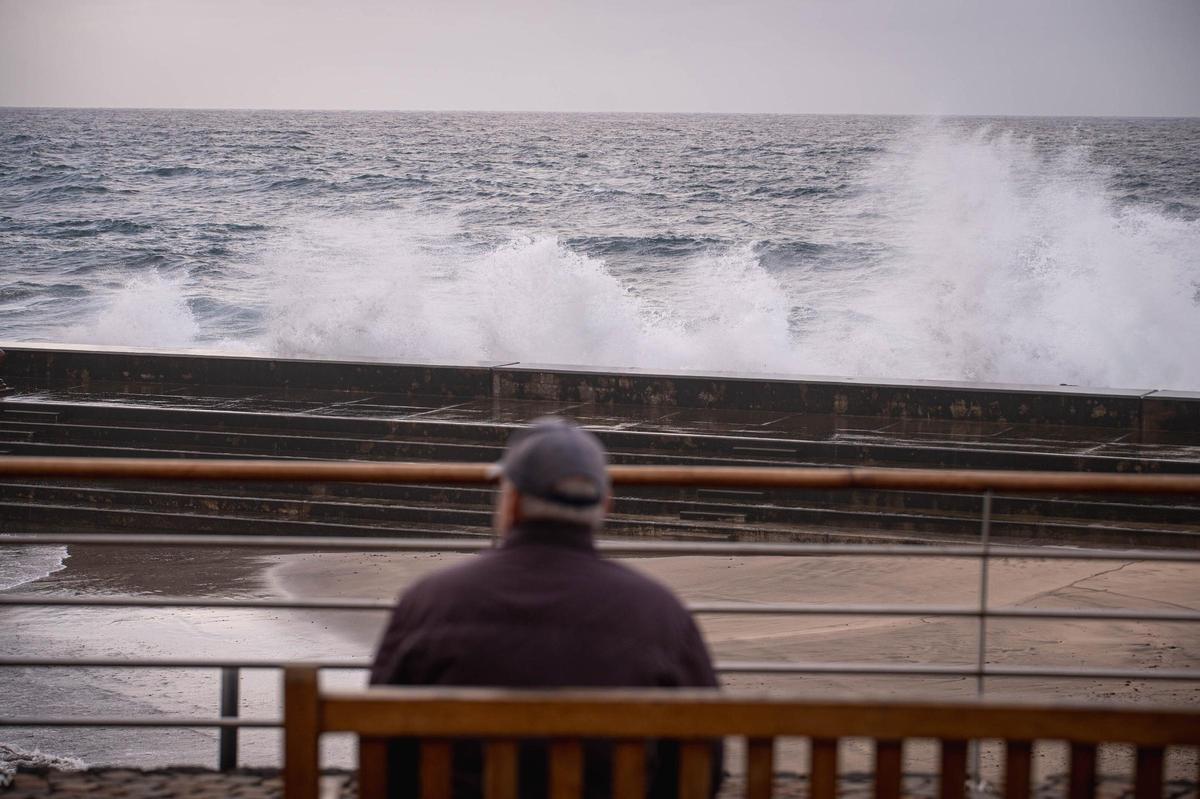 El temporal en Tenerife, en imágenes