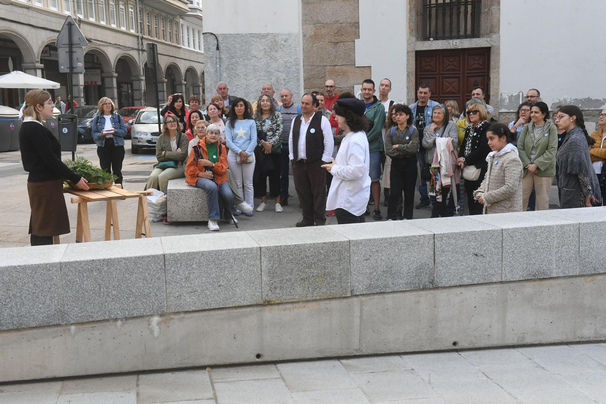 Ofrenda floral del BNG en la tumba de Pedro Galán Calvete