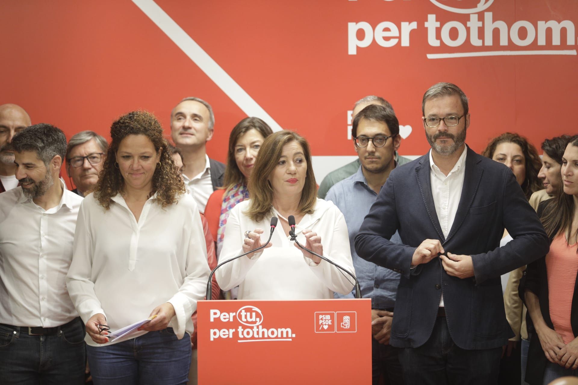 Los partidos políticos de Baleares se preparan para los resultados