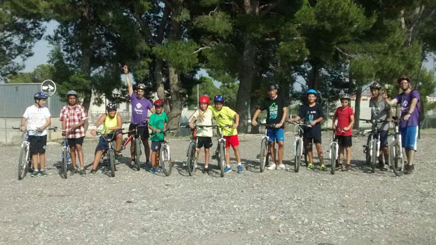 Un sortida ciclista del casal.