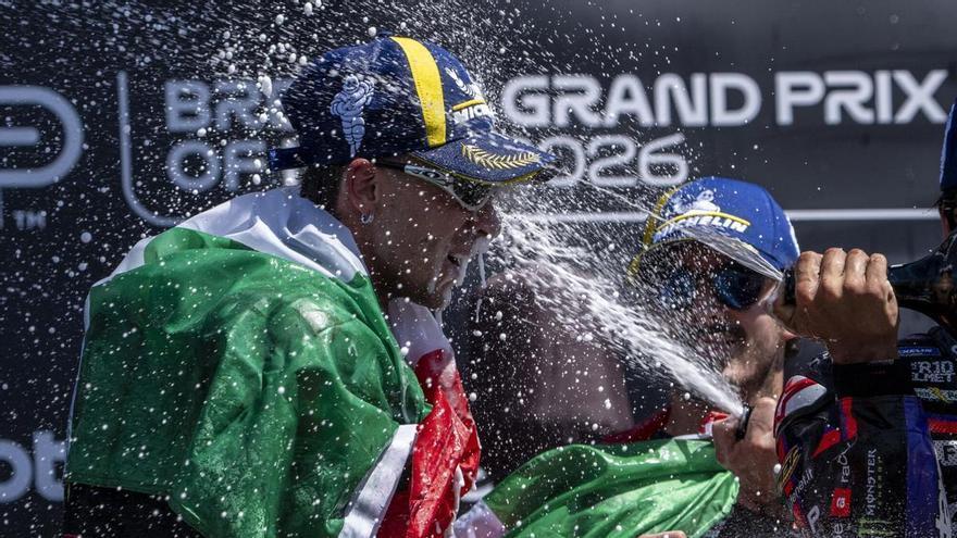 Así queda la clasificación de MotoGP tras el GP de Italia