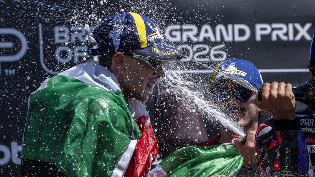 Así queda la clasificación de MotoGP tras el GP de Italia