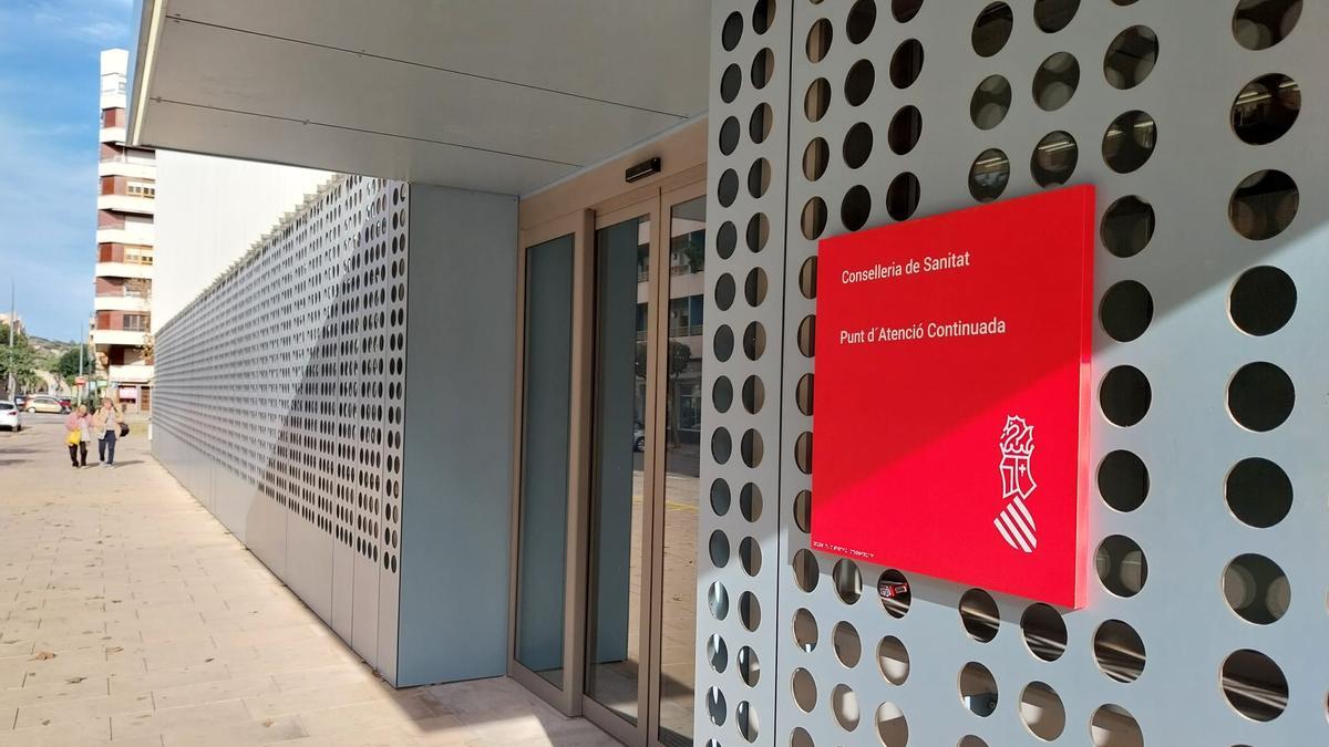 El Punto de Atención Continuada del centro de salud Roís de Corella de Gandia.