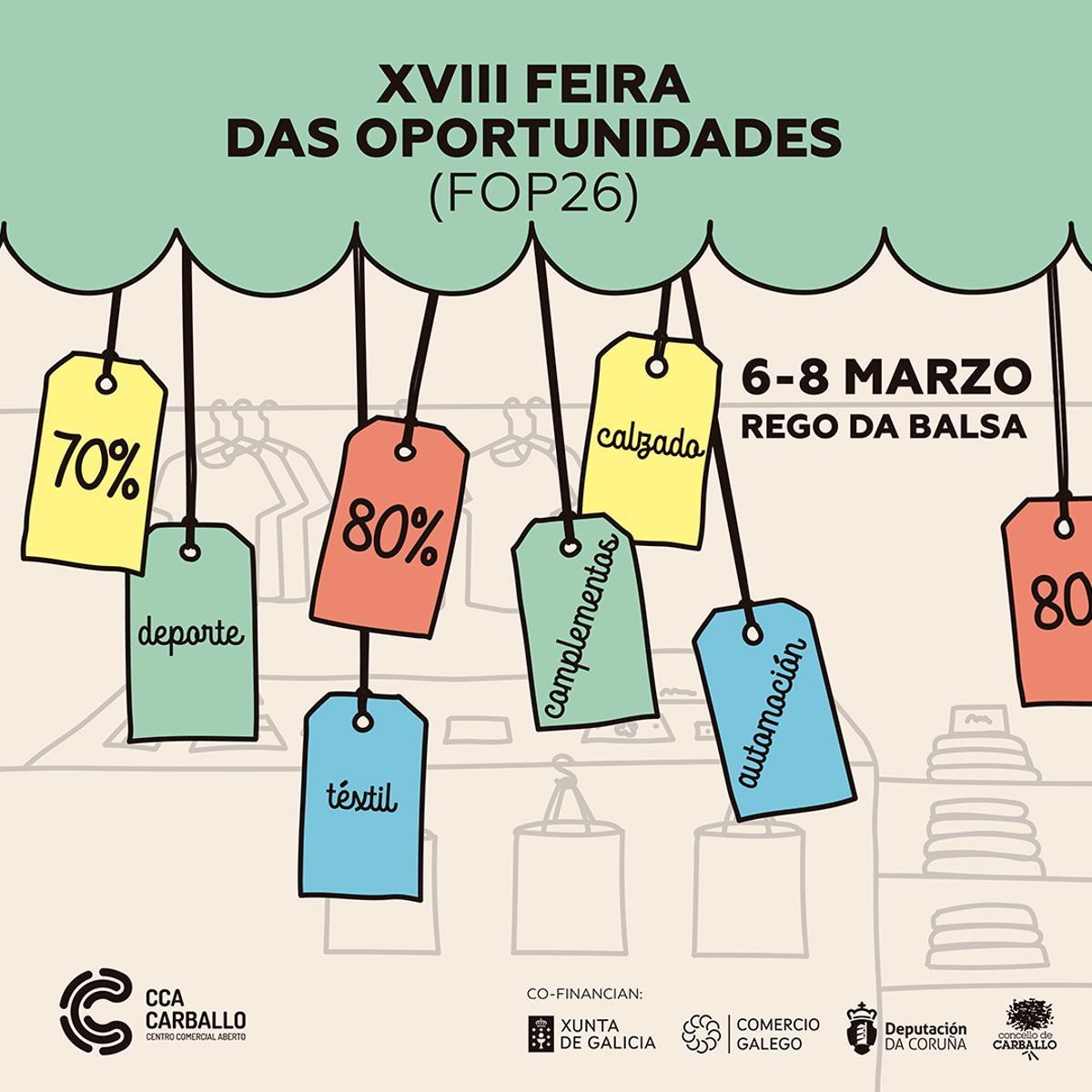 Cartel promocional da feira.