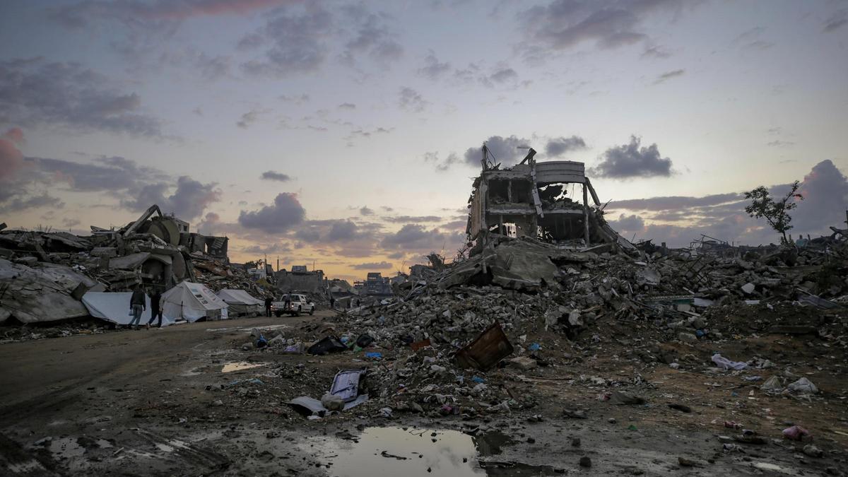 La OCHA alerta de que más de 13.000 familias han quedado afectadas por las lluvias en Gaza
