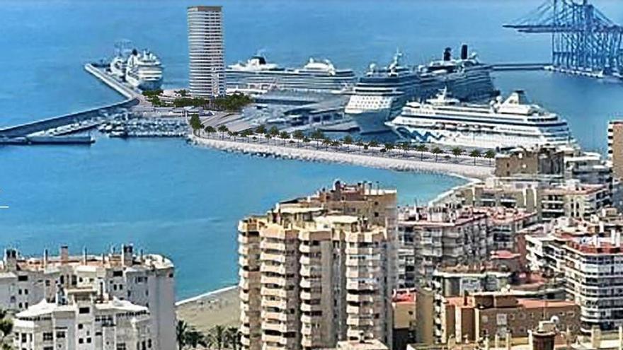 La Junta y el Ayuntamiento de Málaga aseguran que el informe ambiental de la Torre del Puerto sigue vigente