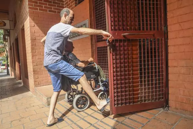 La rampa de la discordia en el barrio de San Blas de Alicante